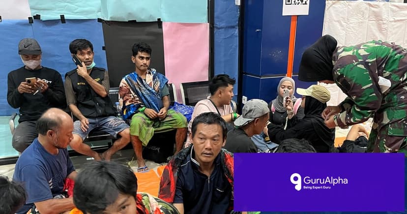 Indonesian Ferry Capsizes in Java Sea Leaving 130 Missing Near Surabaya